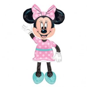 Balon Folie AirWalker Minnie Mouse – 96 x 137 cm.