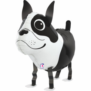 Balon Folie Figurina AirWalker, Buldog, 48cm