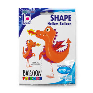 Balon Folie Figurina AirWalker, Dragon, 104cm