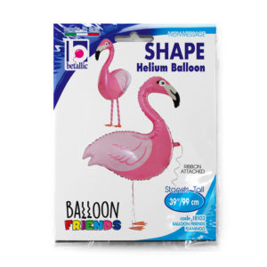 Balon Folie Figurina AirWalker, Flamingo, 99cm