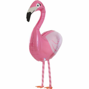 Balon Folie Figurina AirWalker, Flamingo, 99cm