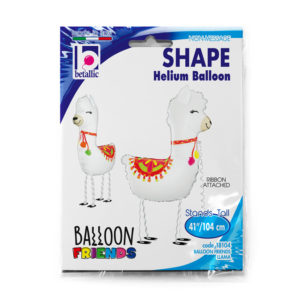 Balon Folie Figurina AirWalker, Lama, 104cm