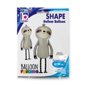 Balon Folie Figurina AirWalker, Sloth, 99cm