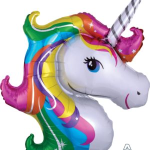 Balon folie figurina,Unicorn Color,83*73cm