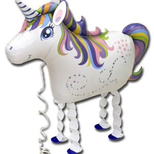 Balon Folie Figurina AirWalker, Unicorn, 65cm