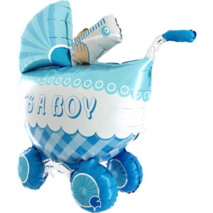 Balon Folie 3D Figurina Carucior Boy ,107cm