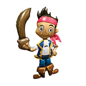 Balon Folie Figurina AirWalker Jake & The Neverland Pirates 101*190cm