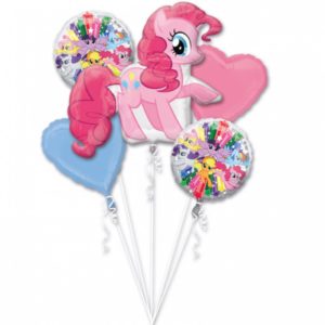 Buchet baloane Pinkie Pie,set 5 bucati