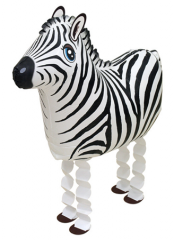 Balon Folie Figurina AirWalker, Zebra, 63cm