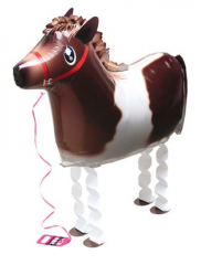 Balon Folie Figurina AirWalker, Calut Pony, 63cm