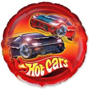 Balon folie 46 cm Hot Cars.