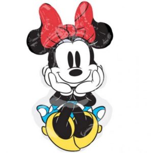 Balon Folie Figurina Minnie Rock The Dots – 50 x 86 cm