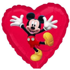 Balon folie inima Mickey – 45cm