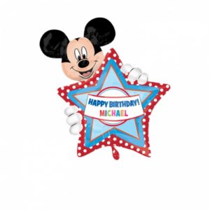 Balon folie figurina Mickey cu personalizare – 60x76cm.