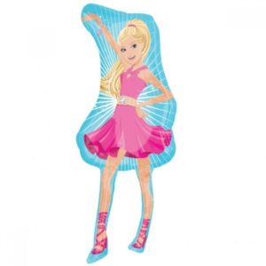 Balon Folie Figurina Barbie 95*56cm.