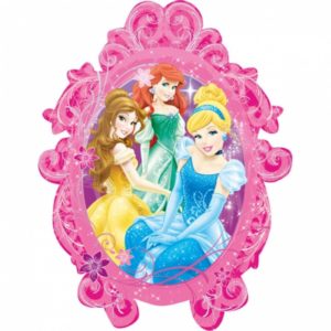 Balon Folie Figurina Oglinda Princess,63*78cm