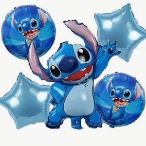 Set 5 baloane din folie Stich