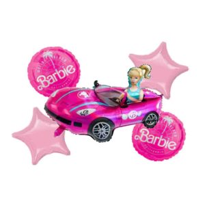 Set 5 baloane din folie Barbie