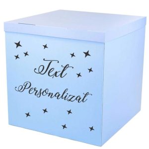 Cutie Azurie cu Personalizare